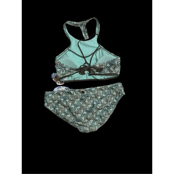NEW WITH TAGS NEW ‎ 2 piece set prAna SEASIDE SAFARI AZRA ZEBRA RACERBACK TASSEL - Picture 13 of 13